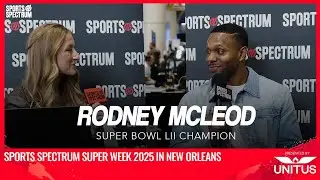 Super Bowl Radio Row Interview - Rodney McLeod, Super Bowl LII champion and 13-year NFL vet