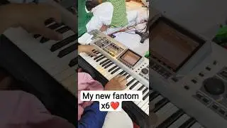 My new fantom x6❤️,fantom x6 Indian tones,xps 30,keyboard indian tones