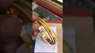 gold kara and bangles design || new bangles #goldjewellery #bangles #shorts
