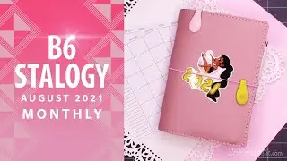 B6 Stalogy Monthly Calendar Setup | August 2021