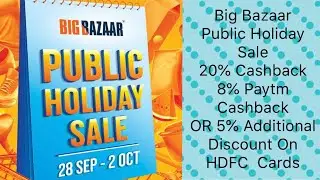 Big Bazaar Public Holiday Sale | Big Bazaar Tour | By Catchy Fusion