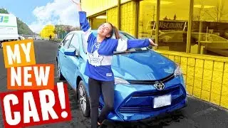 MY NEW CAR + CAR TOUR! Toyota Corolla 2017 (3rd car after the accident)