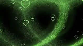 Valentine romance neon background video cosmos oceanvideo Abstract Heart Animated Background