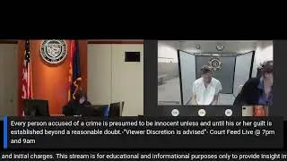 COURT LIVE 1.9.26 from Pima County Jail | Initial Appearance After Arrest