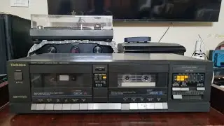 (Sold)TECHNICS Stereo Double Cassette Deck TS-D170W/For Sale/Infinity Audio/Contact 94433 70602 