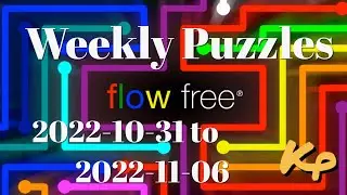Flow Free - Weekly Puzzles - Pluses Challenge - 2022-10-31 to 11-06 - Oct 31st to Nov 6th 2022