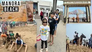 Manora Beach karachi 🏝️ |beautiful veiw Masha Allah #trendingshorts #funnyclips @huzaifabeastking