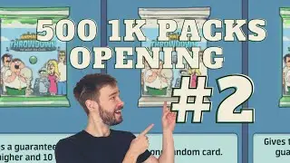 500 1k packs opening ep#2 in Animation Throwdown | TWITCHINAROUNDDD
