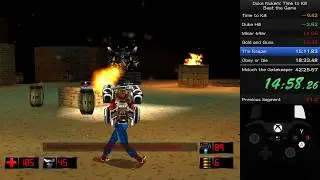 Duke Nukem:Time to Kill Speedrun (37:52 IGT/42:32 RTA)