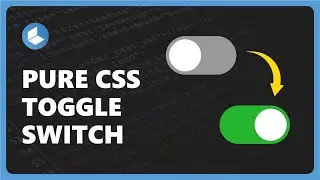 Simple CSS Toggle Switch | CSS Input Tutorial