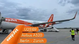 EasyJet Flight Review: U2 5189 Berlin to Z&uuml;rich