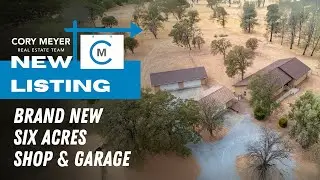 Six Acres, Brand New Home With In-Law Suite!