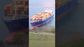 Do you know where a retired giant ship ends up? #seawork #ourseas #evergreenship #seagoing