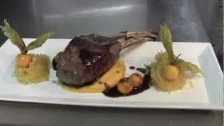 Venison Rack recipe, veado assado no forno