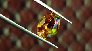 Sphene Gemstone | Natural Titanite | Rainbow Color | From Afghanistan