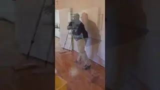 Старый добрый модный экран для деревянного пола, повторное покрытие и УФ-отверждение #шорты