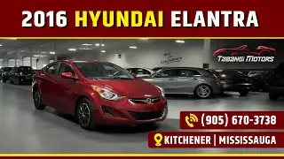 2016 Hyundai Elantra Red | Used Hyundai for Sale in Mississauga, ON