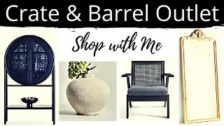 HIGH END THRIFTING!  CRATE & BARREL OUTLET!!