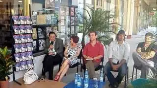 Eveniment BookMag   Adrian Chivu   Daniela Zeca Buzura si Cristian Teodorescu