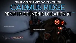 Destiny 2 Beyond Light: Penguin Souvenir #1 Location - Cadmus Ridge (Splintered Title Triumph)