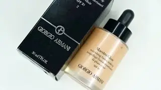 LIVE TEST: Armani Maestro Glow + Makijaż