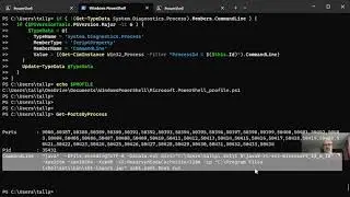 Powershell: Show TCP ports and owning processes