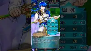 💎Fire Emblem Heros: Hitting Max Level With Enduring Legacy Seliph💎 #feheroes #viral #levelupshort
