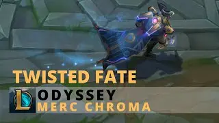 Odyssey Twisted Fate Merc Chroma - League Of Legends