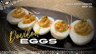 Classic Deviled Eggs 🥚✨ | ঝটপট বানান ক্রিমি এগ স্টাফিং | Easy Snack