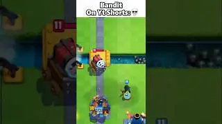 Bandit Pro Tips Be Like..💀 #clashroyale #shorts