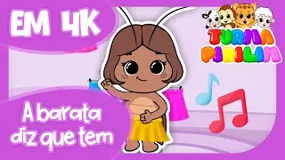 🎵 A BARATA DIZ QUE TEM🪳 | CLIPE INFANTIL COMPLETO E DIVERTIDO | TURMA PIRILIM
