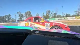 Chaotic First Lap! Aussie Racing Car- Queensland Raceway