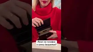 Лезет ли iPhone 14 Pro Max в среднюю сумку Jacquemus😘