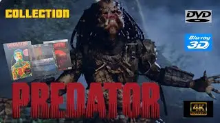 PREDATOR ~ A CLOSER LOOK AT THE 4K, 3D BLU-RAY AND DVD EDITIONS #4k #moviereview #predator #dvd