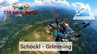 Tandemstreckenflug Sch&ouml;ckl - Grimming
