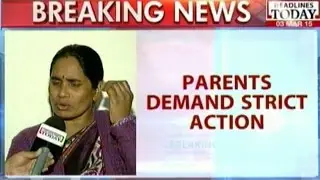 Nirbhaya Gang Rape: Parents Demand Strict Action