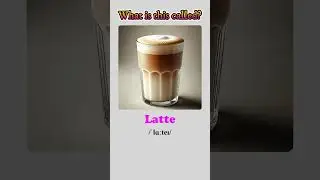 Can you name the types of coffee drinks name? #dailyenglish #learnenglish #vocabulary #spokenenglish
