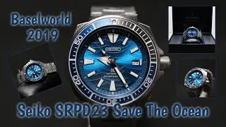 Seiko Prospex SRPD23K1 SRPD23 Samurai Save The Ocean Baselworld 2019