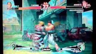 marocainsavoyard ( Ryu) Vs abidino ( Cody) ssf 4 online ps3 part6