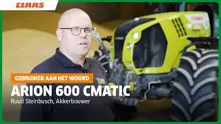 klantreview van Ruud Steinbusch - CLAAS ARION 600 CMATIC