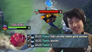 Arteezy asked me to pick Pango...