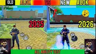 OLD ALOK VS NEW ALOK FULL ABILITY TEST 😱 🔥 #freefire #alokability ffability