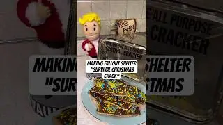 Making &ldquo;Survival Christmas Crack&rdquo; with 1960 FALLOUT SHELTER Crackers