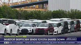Investor skepticism sends Toyota shares down