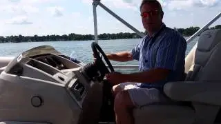 2015 Bennington 21SLX SPS Review with Yamaha 115 @ 2015 Bennington Dealer Meeting Part 2