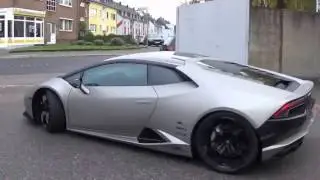 Lamborghini Hurac&aacute;n LP610-4 leave Classic Car Remise Dusseldorf