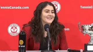 Bianca Andreescu receives Lou Marsh trophy for athlete of the year