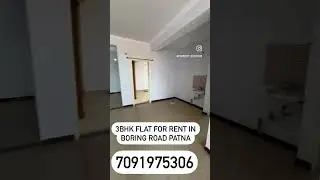 3bhk flat for rent in Boring road Patna