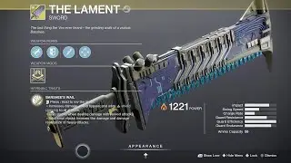 How to get The Lament in less than 3 minutes   Destiny 2