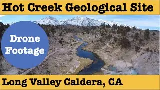 Hot Creek Geological Site | Drone Footage